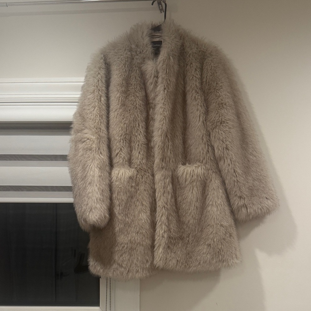 Women's Cream Teddy Jacket
